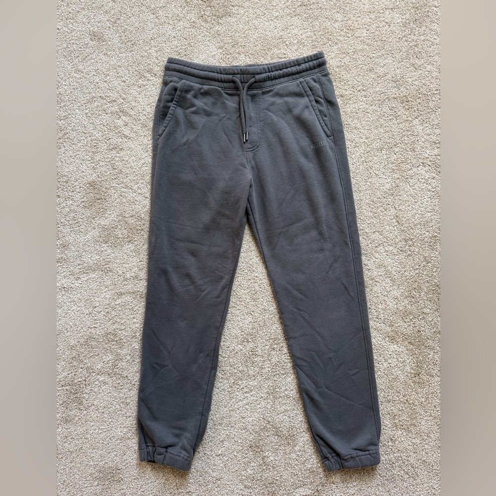 Hollister Charcoal Gray Jogger Sweats